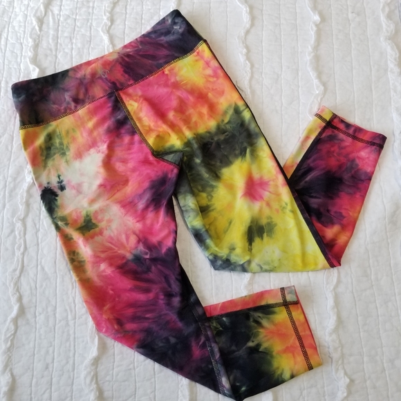 Vogo Athletica Tie Dye Compression Leggings S EC - Picture 5 of 7